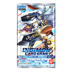 Preview: Digimon Card Game - Release Special Booster Vers. 1.0 (12 Karten) - Englisch