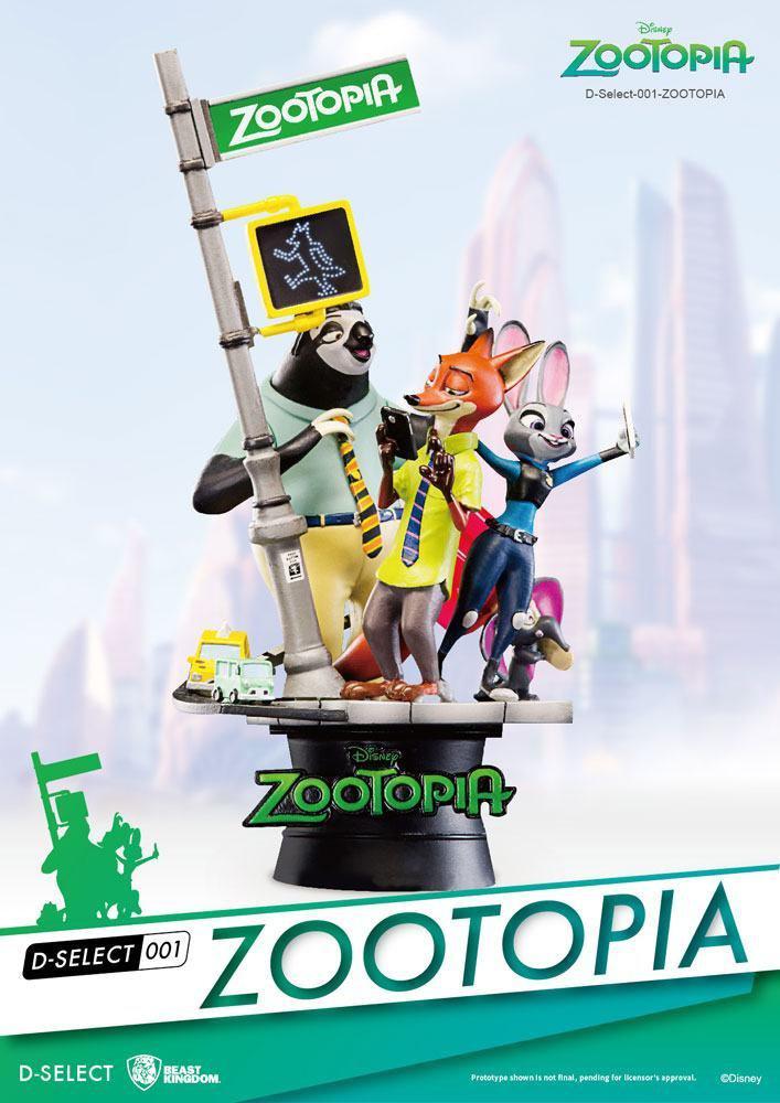 Preview: Disney Select: Zoomania / Zootopia Diorama