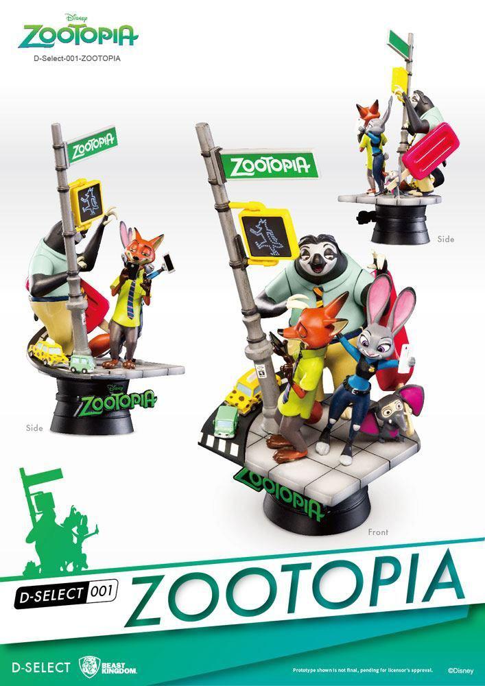 Preview: Disney Select: Zoomania / Zootopia Diorama