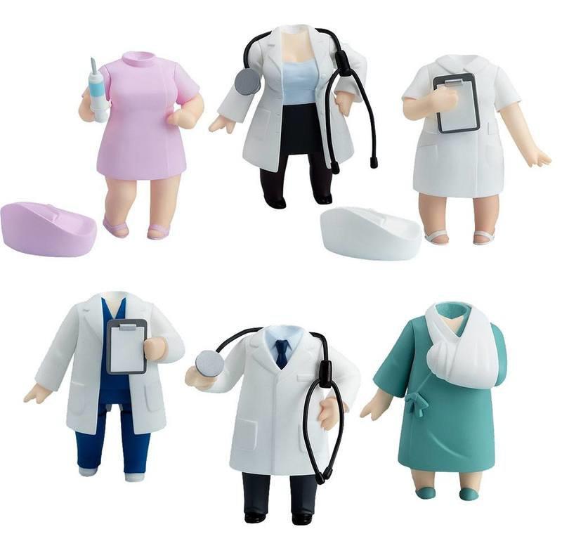 Preview: Dress-Up Clinic Set - Nendoroid More Zubehör Set - 6 Outfits