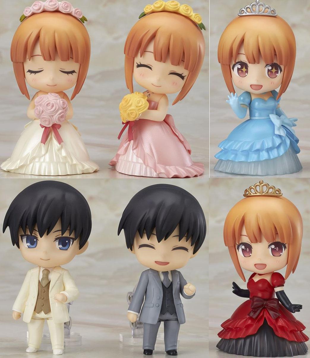 Preview: Dress-Up Wedding Nendoroid More Zubehör-Set- 6 Outfits