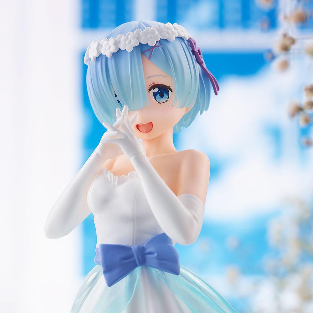 Preview: Rem (Bridal Dress / Wedding Version) - Re:Zero - SPM Figur - Sega