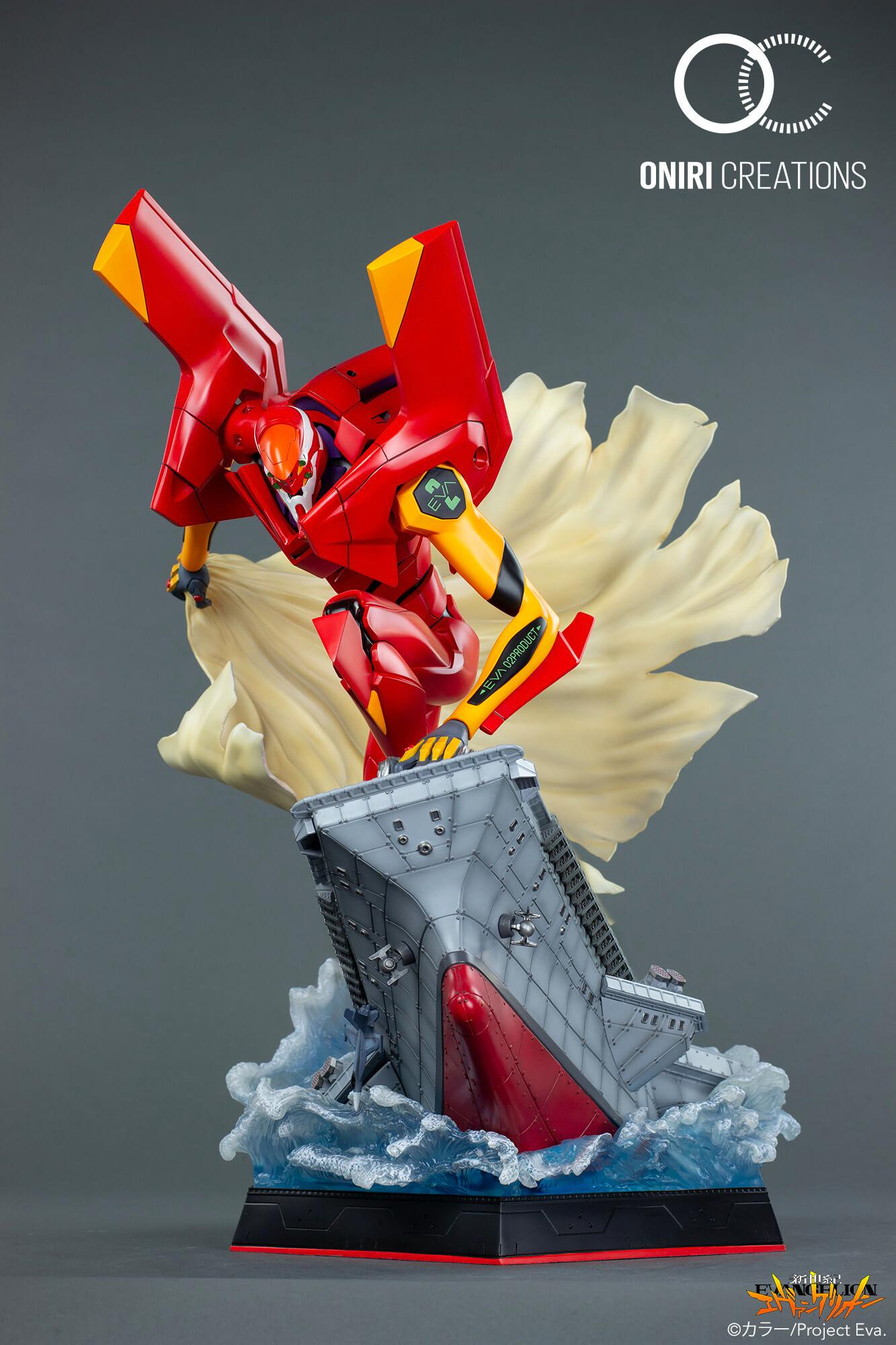 Preview: EVA-02 : FIRST APPEARANCE - Neon Genesis Evangelion - Resin Diorama - Oniri Créations