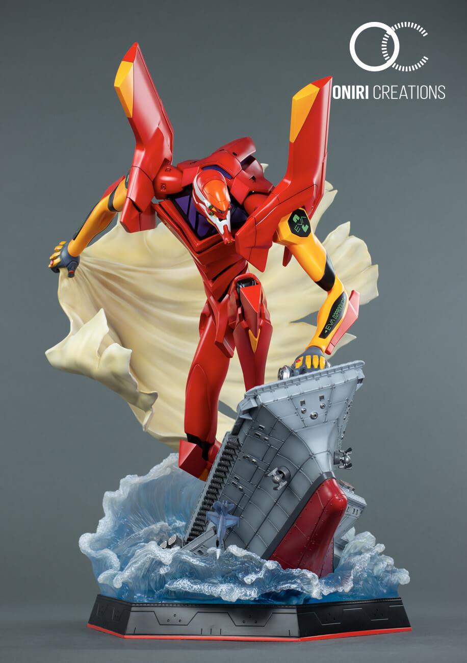 Preview: EVA-02 : FIRST APPEARANCE - Neon Genesis Evangelion - Resin Diorama - Oniri Créations