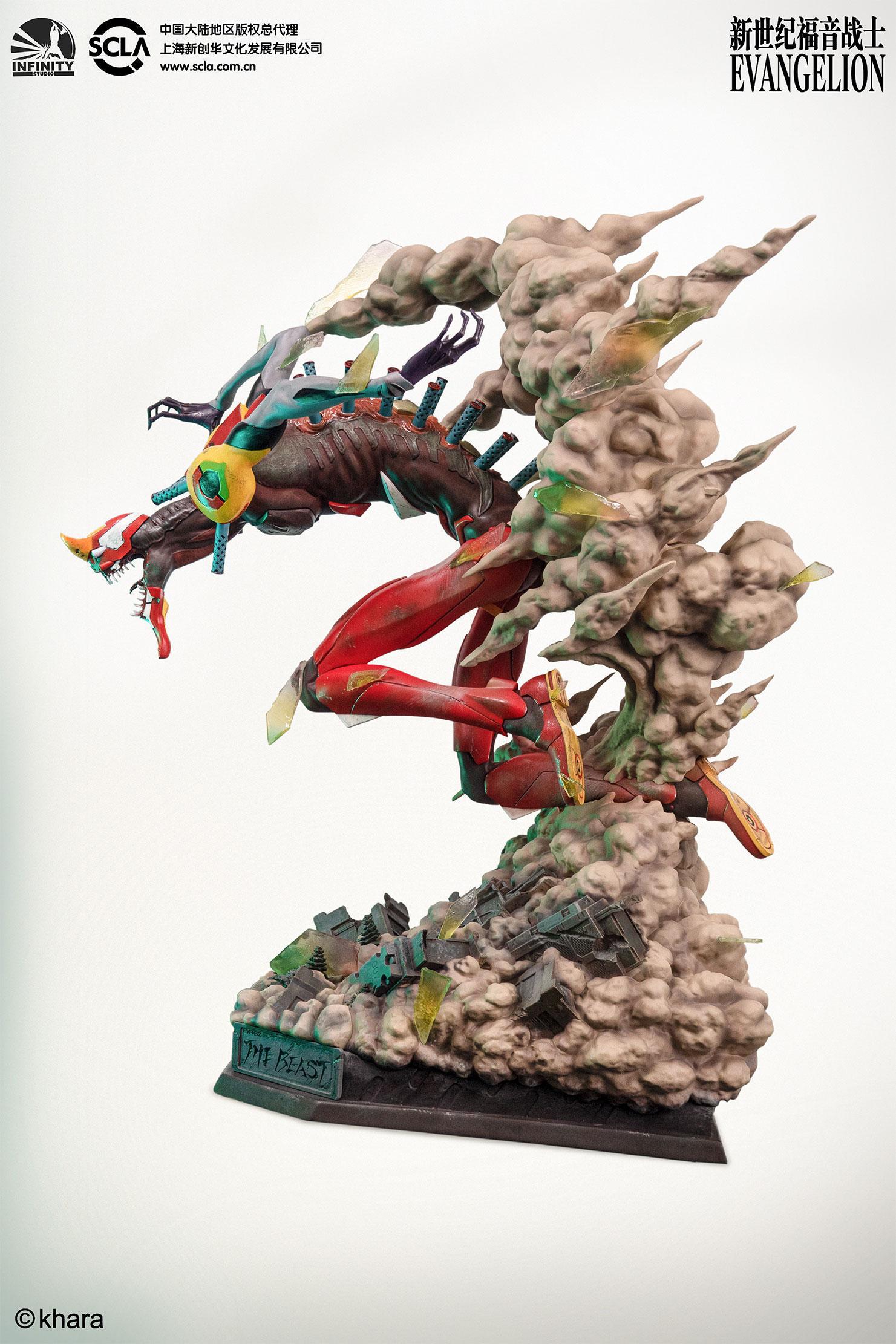 Preview: EVA-02 - The Beast Mode - Neon Genesis Evangelion - Resin Statue - Infinity Studio