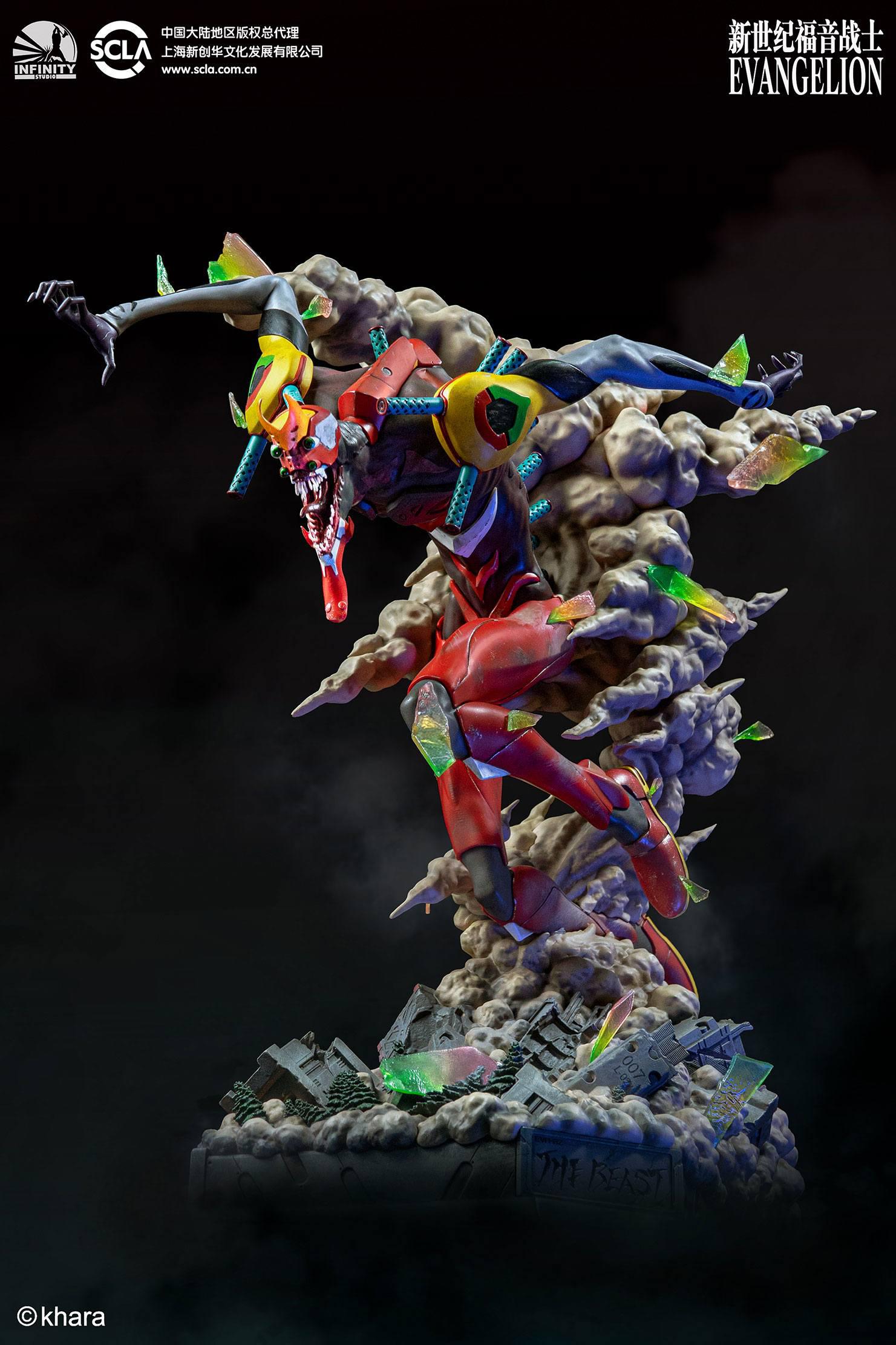 Preview: EVA-02 - The Beast Mode - Neon Genesis Evangelion - Resin Statue - Infinity Studio