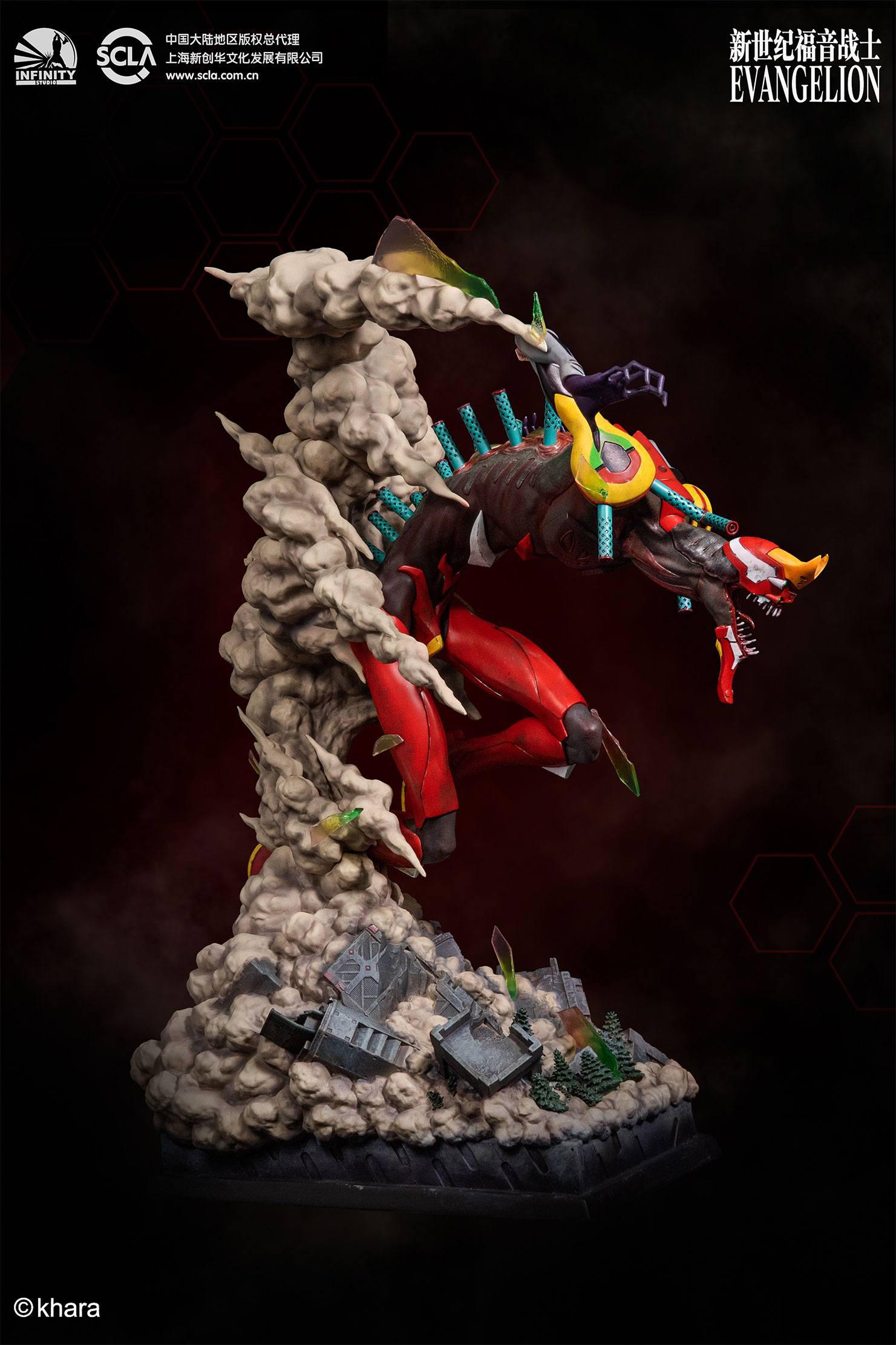 Preview: EVA-02 - The Beast Mode - Neon Genesis Evangelion - Resin Statue - Infinity Studio