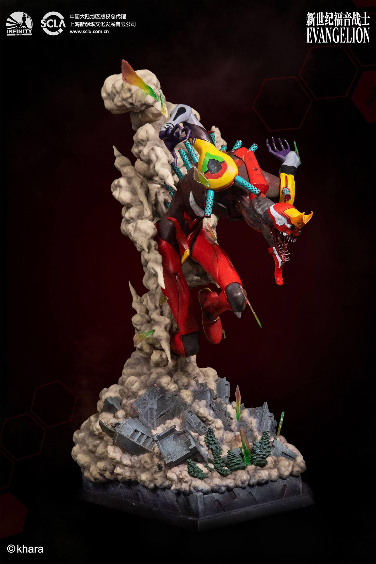 Preview: EVA-02 - The Beast Mode - Neon Genesis Evangelion - Resin Statue - Infinity Studio