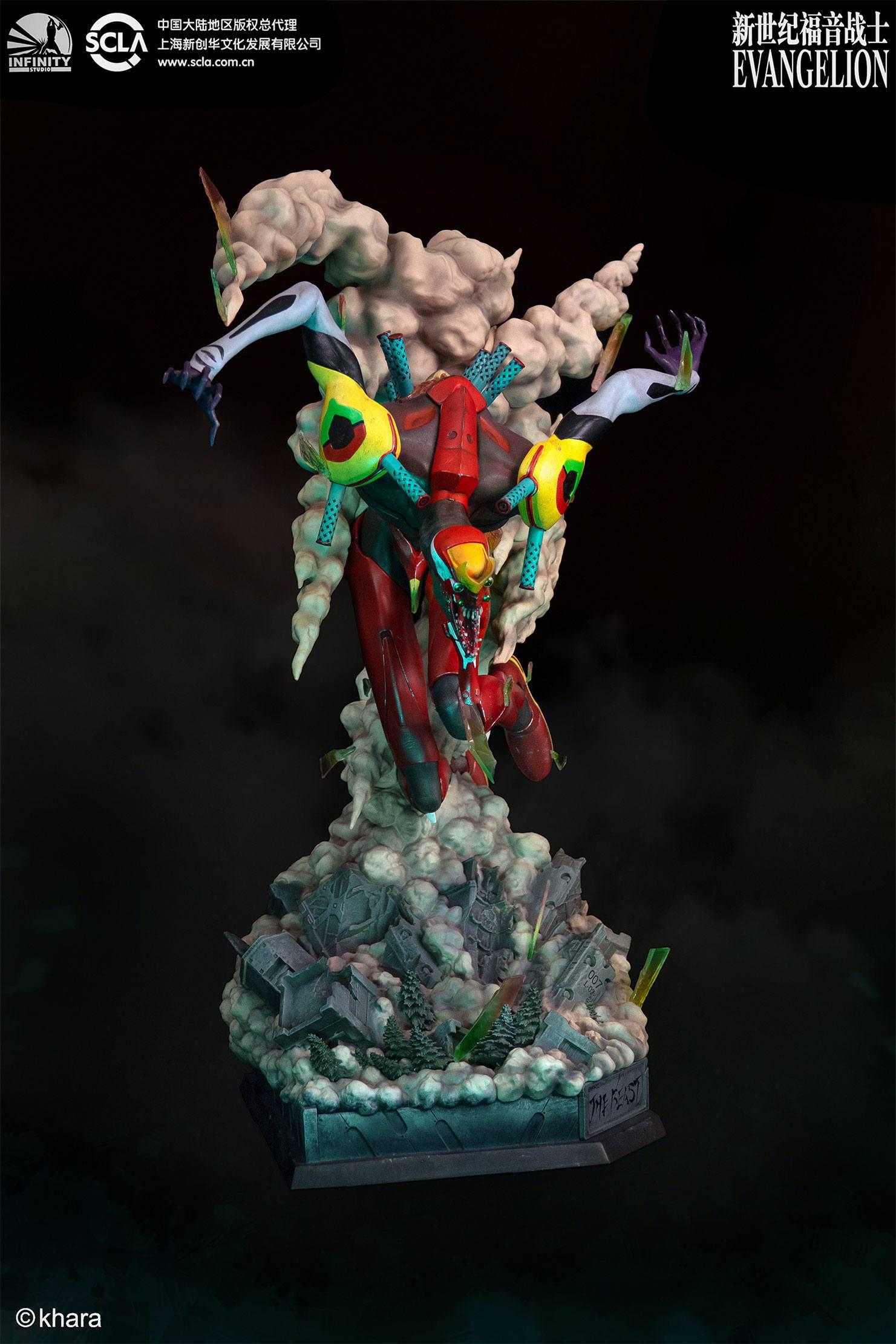 Preview: EVA-02 - The Beast Mode - Neon Genesis Evangelion - Resin Statue - Infinity Studio