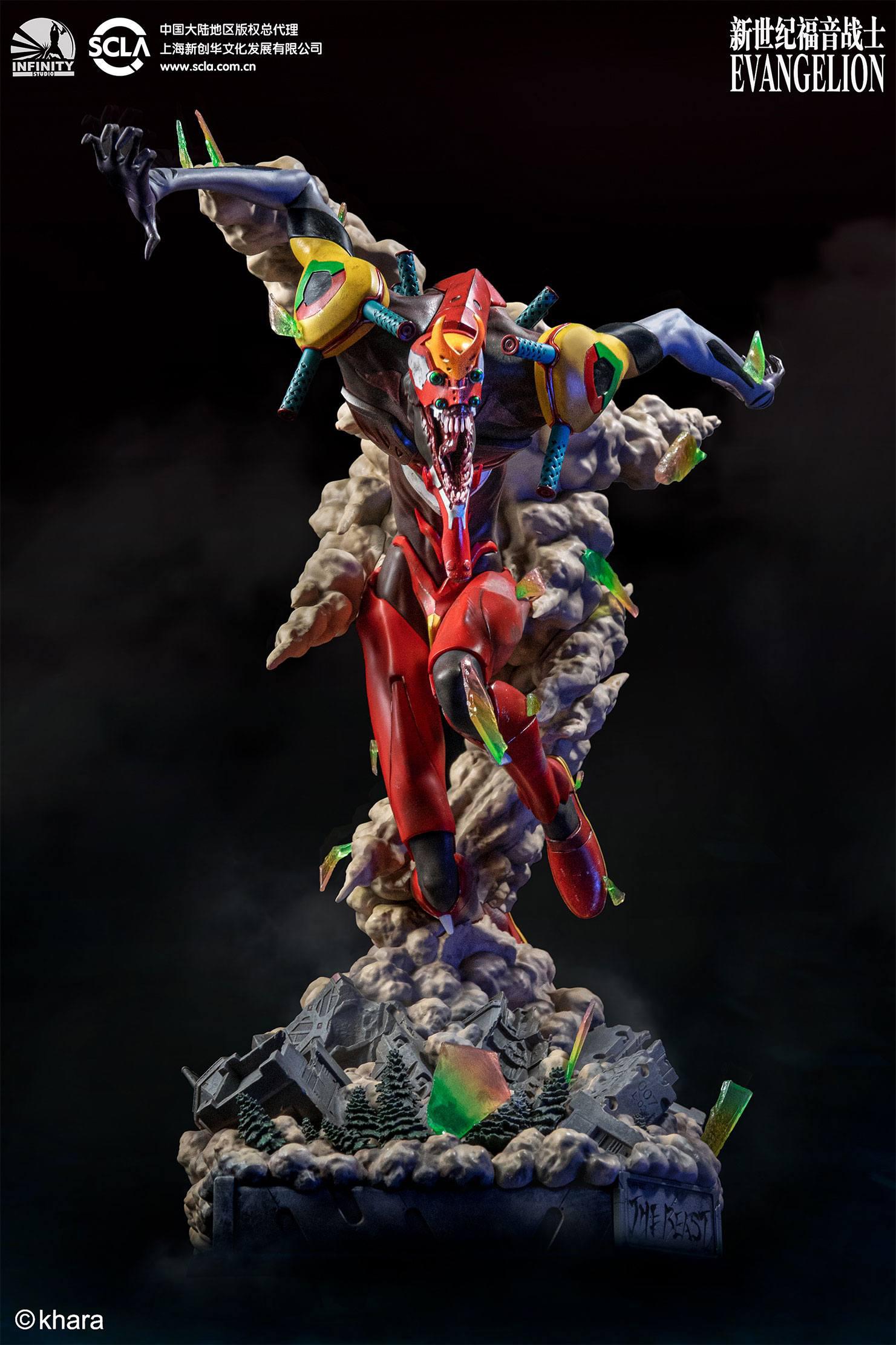 Preview: EVA-02 - The Beast Mode - Neon Genesis Evangelion - Resin Statue - Infinity Studio