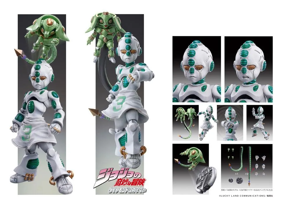 Preview: Echoes Act 2 und Echoes Act 3 - JoJo Super Action Action Figure - Medicos