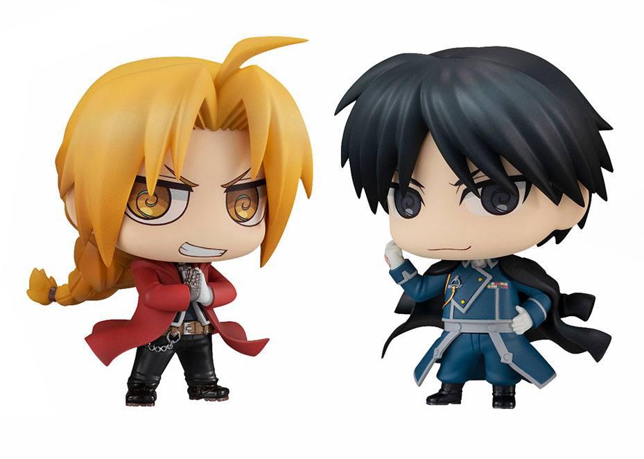 Preview: Edward Elric & Roy Mustang - Chimi Mega Buddy Series - Fullmetal Alchemist - Minifiguren 2er-Pack - Megahouse