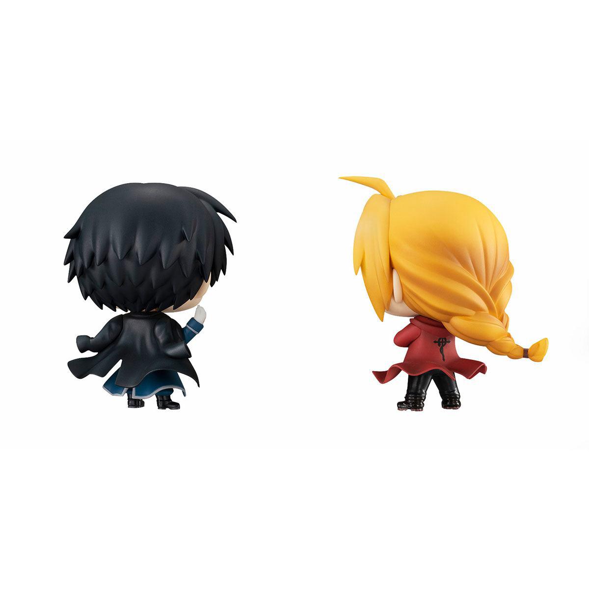 Preview: Edward Elric & Roy Mustang - Chimi Mega Buddy Series - Fullmetal Alchemist - Minifiguren 2er-Pack - Megahouse