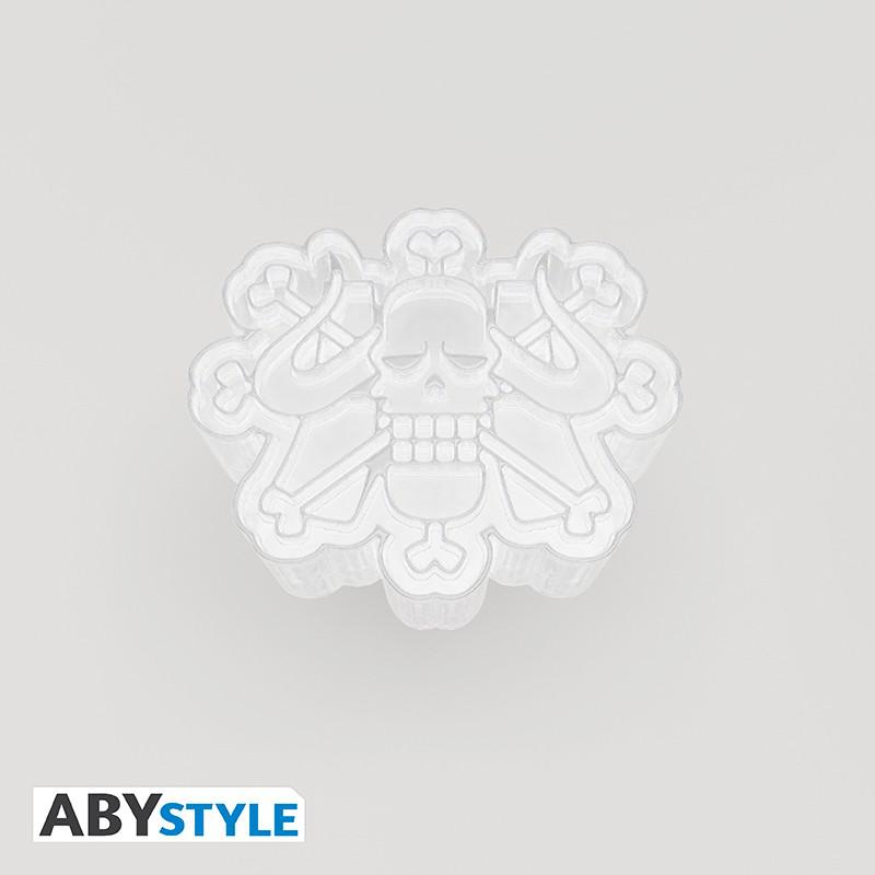 Preview: Eiswürfel-Formen/ Eiswürfel-Behälter Totenköpfe/ Emblem - One Piece - AbyStyle