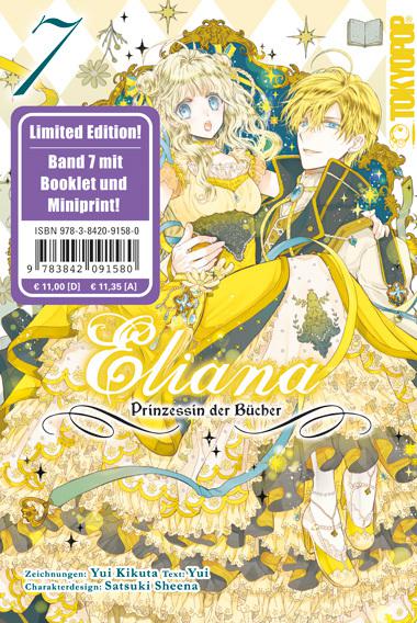 Preview: Eliana - Prinzessin der Bücher - Tokyopop - Band 07 (Limited Edition)