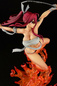 Preview: Erza Scarlet - Samurai Light Flame Manjo: Kurenai - Rot - Orca Toys