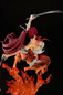 Preview: Erza Scarlet - Samurai Light Flame Manjo: Kurenai - Rot - Orca Toys