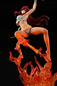 Preview: Erza Scarlet - Samurai Light Flame Manjo: Kurenai - Rot - Orca Toys