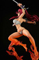 Preview: Erza Scarlet - Samurai Light Flame Manjo: Kurenai - Rot - Orca Toys