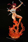 Preview: Erza Scarlet - Samurai Light Flame Manjo: Kurenai - Rot - Orca Toys