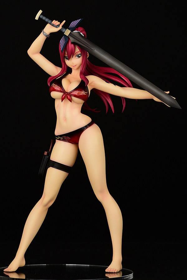 Preview: Erza Scarlet - Swimwear Gravure Style Fire Ver. - Fairy Tail - Orca Toys