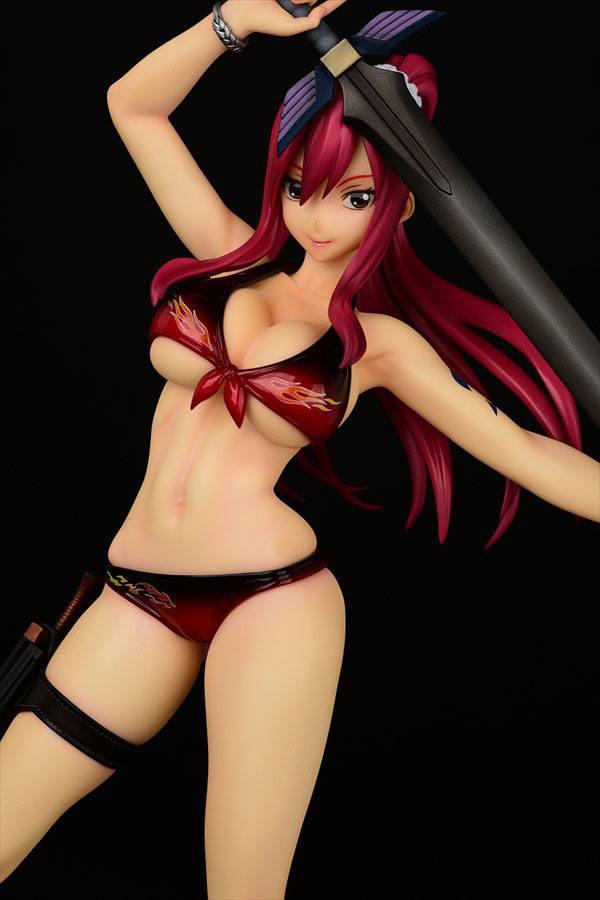 Preview: Erza Scarlet - Swimwear Gravure Style Fire Ver. - Fairy Tail - Orca Toys