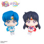 Preview: Eternal Sailor Mars & Eternal Sailor Merkur - Cosmos Edition - Sailor Moon Look Up - Megahouse