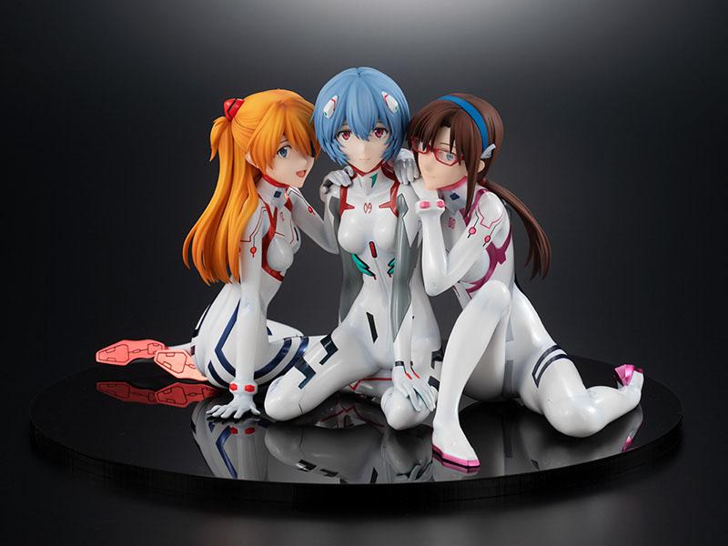 Preview:  Asuka & Rei & Mari - Evangelion: 3.0+1.0 - Statue 1/8 - Newtype Cover Ver. - Kadokawa