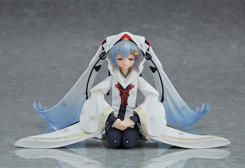 Preview: Figma EX-045 Hatsune Miku Crane Priestess Ver. - Snow Miku 2018