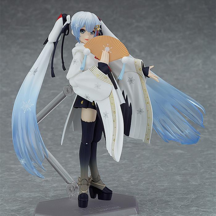 Preview: Figma EX-045 Hatsune Miku Crane Priestess Ver. - Snow Miku 2018