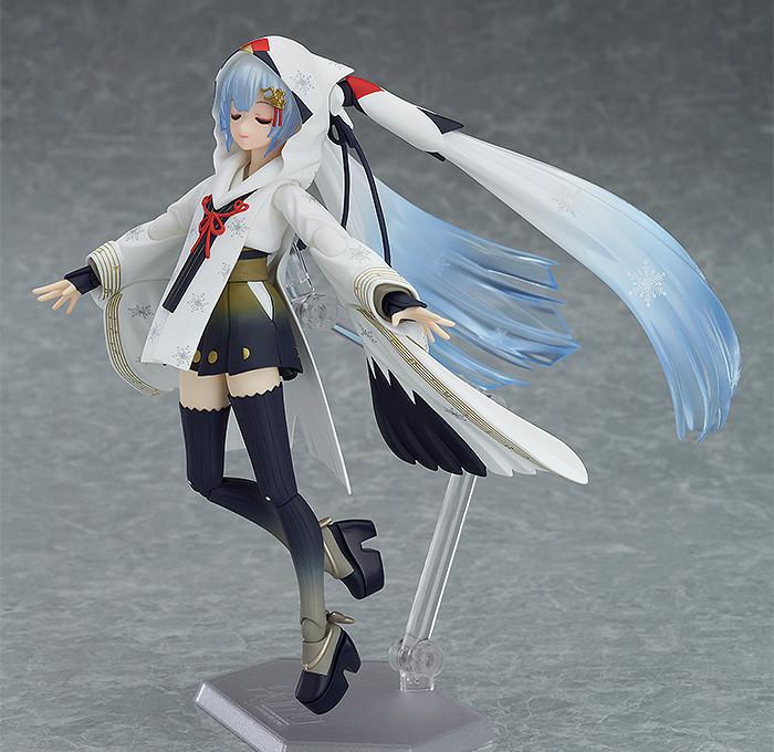 Preview: Figma EX-045 Hatsune Miku Crane Priestess Ver. - Snow Miku 2018