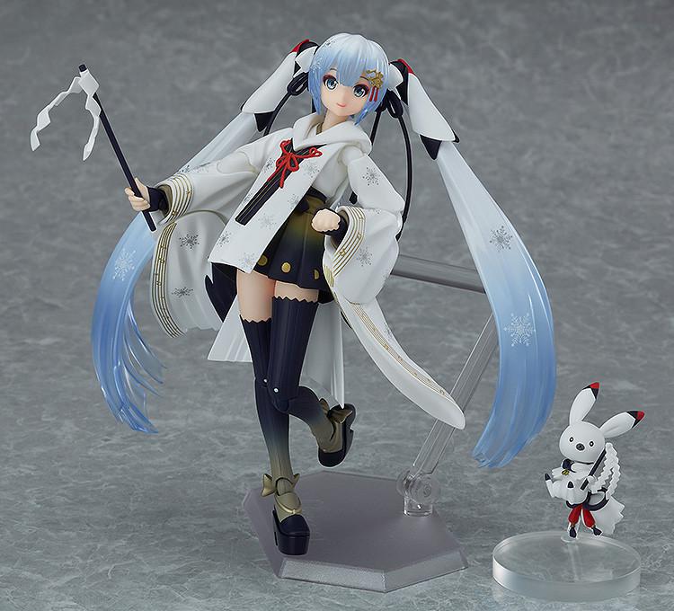 Preview: Figma EX-045 Hatsune Miku Crane Priestess Ver. - Snow Miku 2018