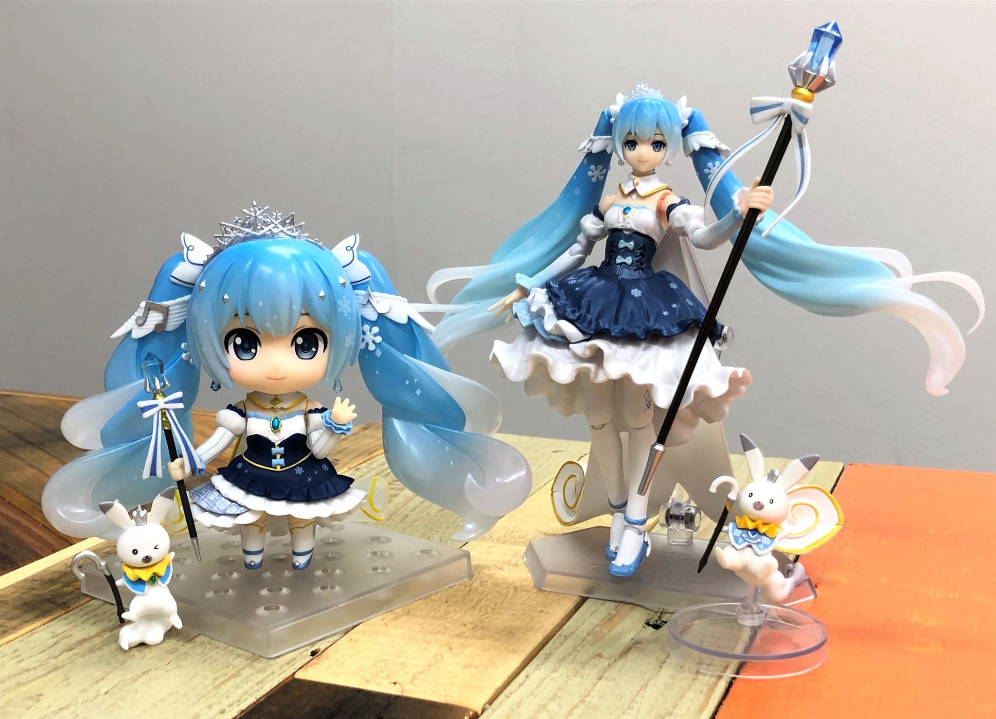 Preview: Figma EX-054 Hatsune Miku Snow Princess Ver. 