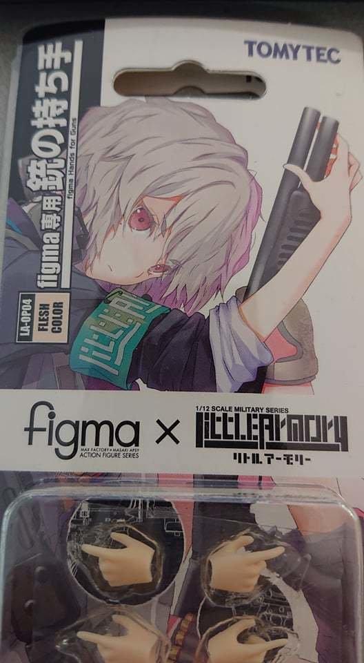 Preview: Figma - Little Armory LA-OP04 - Figma Hände für Waffen