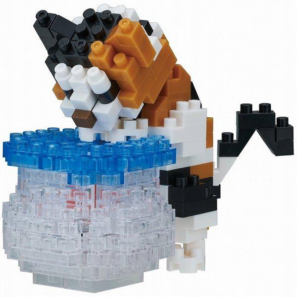 Preview: Fishbowl Cat - Nanoblock Mini Serie