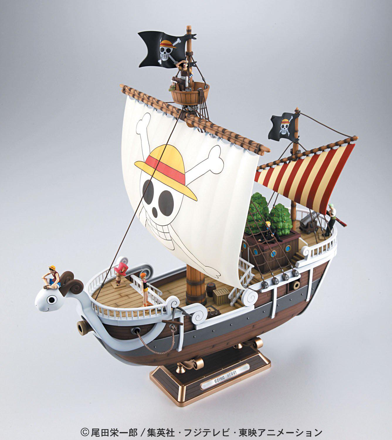 Preview: Flying Lamb - Going Merry - große Version - One Piece Model Kit