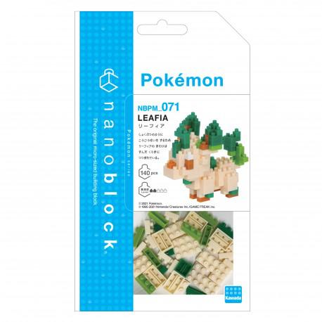 Preview: Folipurba Leafeon Phyllali  - Pokémon // Mini series NANOBLOCK - NBPM-071