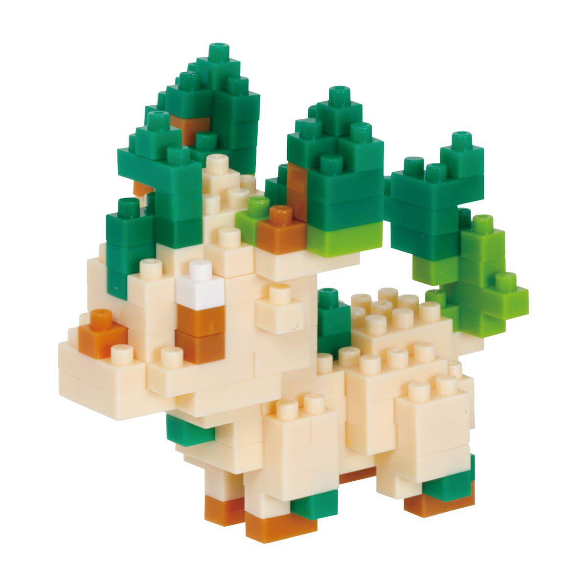 Preview: Folipurba Leafeon Phyllali  - Pokémon // Mini series NANOBLOCK - NBPM-071