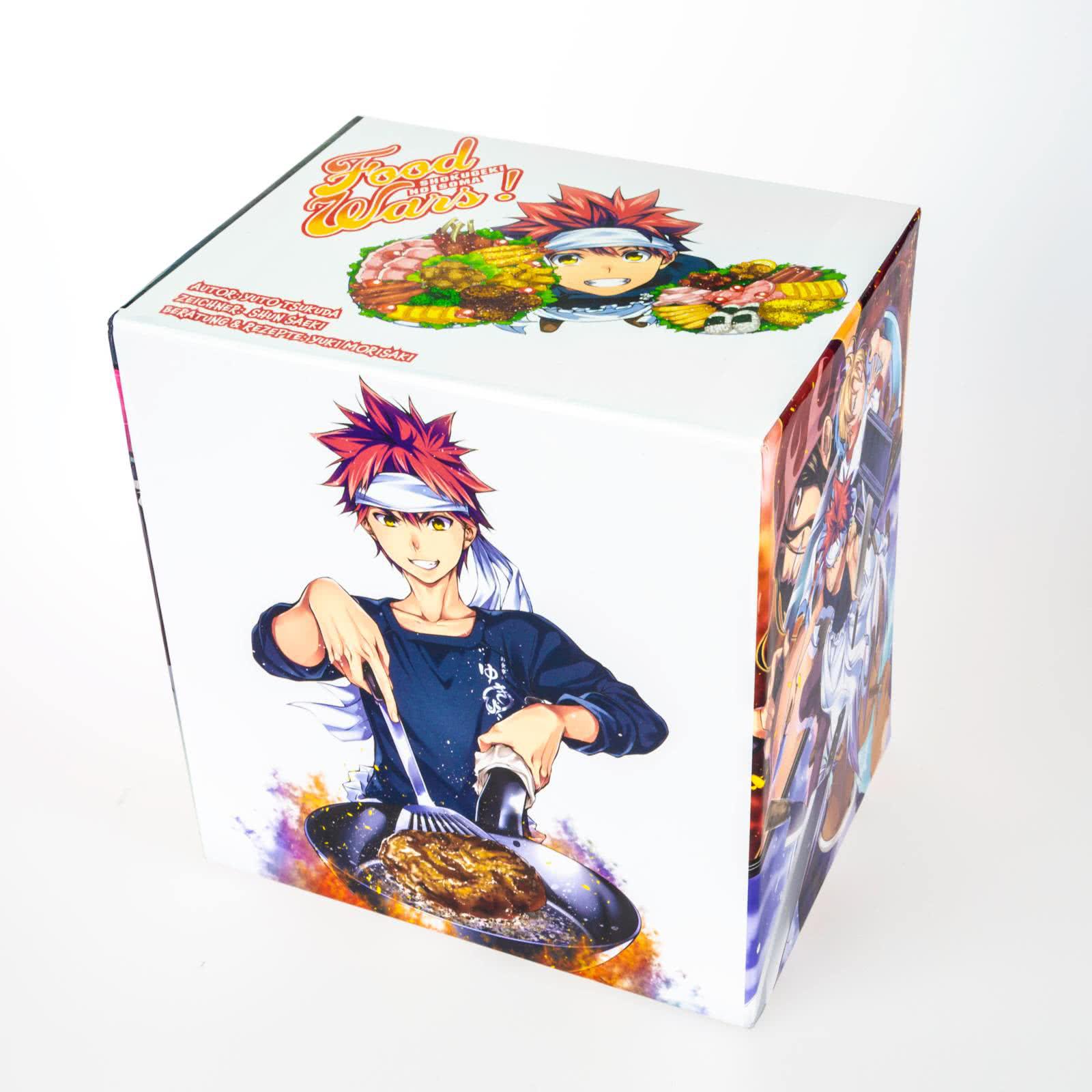 Preview: Food Wars - Shokugeki No Soma - Carlsen - Band 11 - 20 im Sammelschuber mit Extra