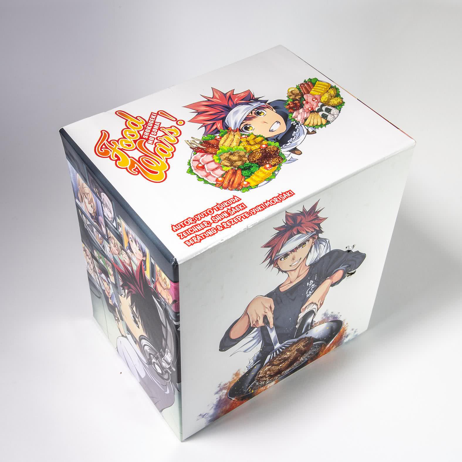 Preview: Food Wars - Shokugeki No Soma - Carlsen - Band 11 - 20 im Sammelschuber mit Extra