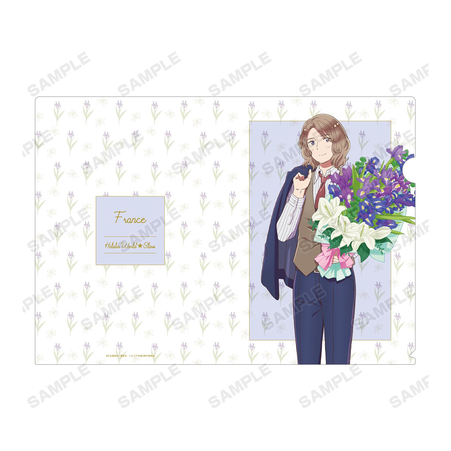 Preview: Frankreich - Hetalia World Stars - Aktenhülle / Clear File A4 - Armabianca