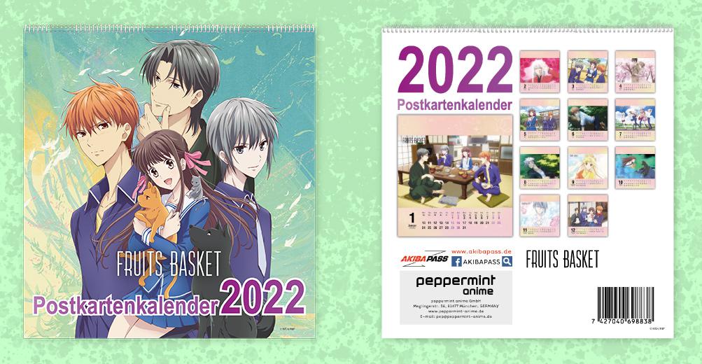 Preview: Fruits Basket – Postkartenkalender 2022