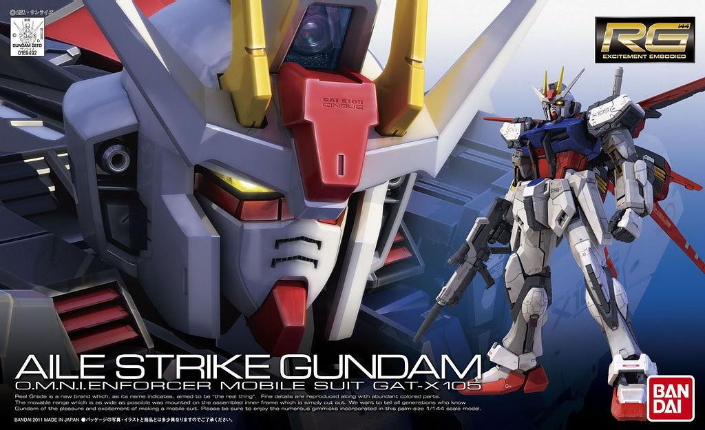 Preview: GAT-X105 Aile Strike Gundam - RG - 1/144 - Bandai