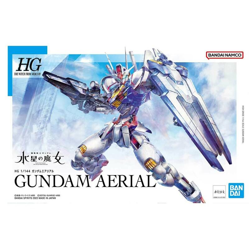 Preview: XVX-016 Gundam Aerial - Mobile Suit Gundam: The Witch From Mercury - HGTWFM 1/144 - Modelkit - Bandai Spirits