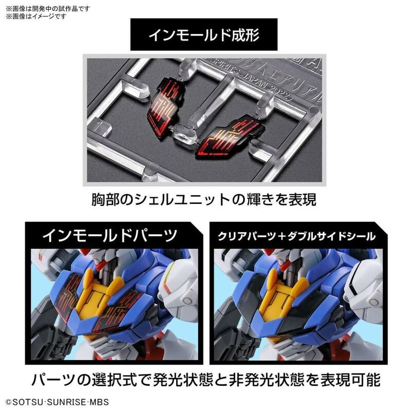 Preview: XVX-016 Gundam Aerial - Mobile Suit Gundam: The Witch From Mercury - HGTWFM 1/144 - Modelkit - Bandai Spirits