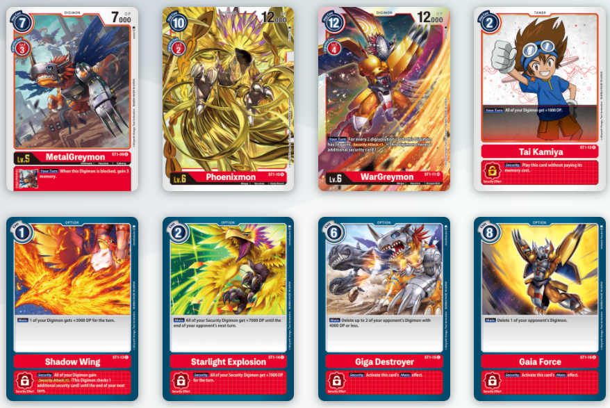 Preview: Gaia Red - Digimon Card Game Starter Deck - Englisch