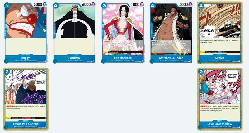 Preview: The Seven Warlords of the Sea (ST-03) - Starter Deck - One Piece Card Game - Englisch