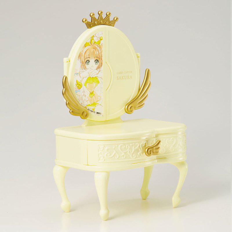 Preview: Gelbe Version - Card Captor Sakura Piccola Dresser - Mini-Schminktisch