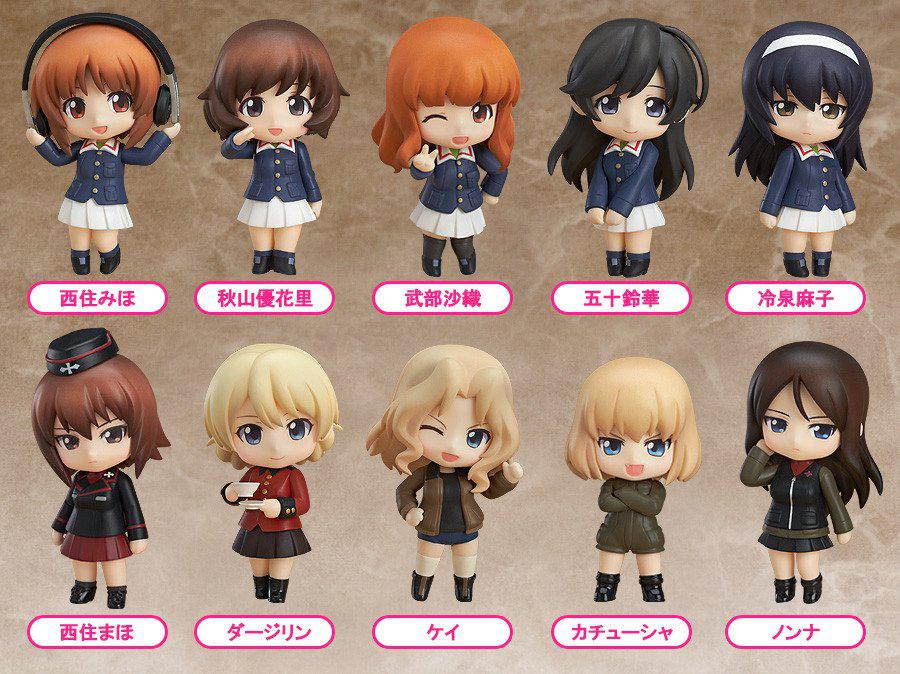 Preview: Girls und Panzer Nendoroid Petite - Darjeeling