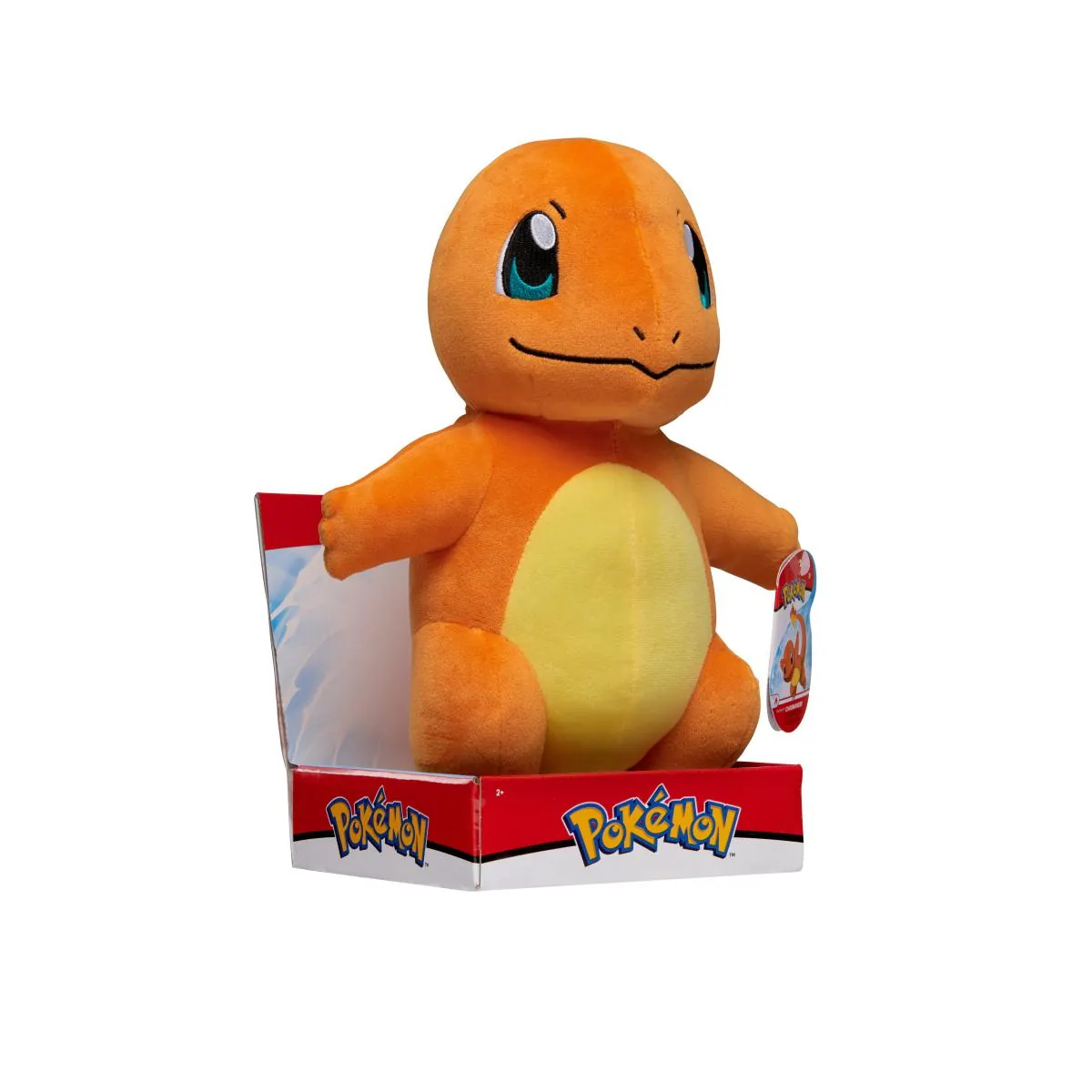 Preview: Glumanda - Big Size Pokemon Plüschtier - Wicked Cool Toys (30 cm)